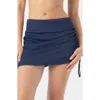 Roxy Rib Love Adjustable Cover-up Skort In Blue