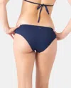 Roxy Rib Love Hipster Bikini Bottoms In Blue