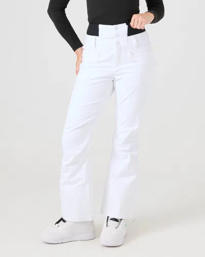 Roxy Rising High Pants In White