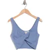 Roxy Riviera Twist Front Crop Tank