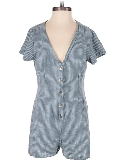 Pre-owned Roxy Romper In Blue