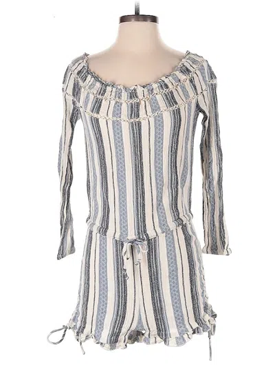 Pre-owned Roxy Romper In Gray