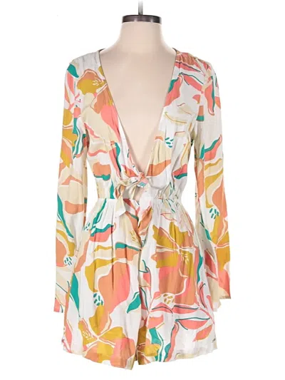 Pre-owned Roxy Romper In Orange