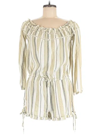 Pre-owned Roxy Romper In White