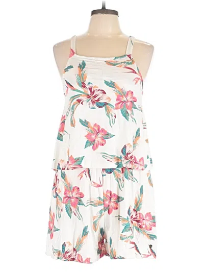 Pre-owned Roxy Romper In White