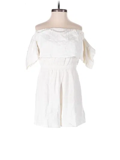 Pre-owned Roxy Romper In White