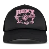 Roxy Sandy Top Trucker In Black