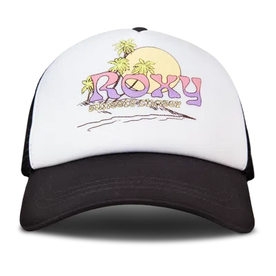 Roxy Sandy Top Trucker In White