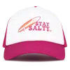 Roxy Sandy Top Trucker In Pink