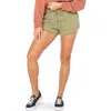 Roxy Scenic Route Frayed Cotton Shorts