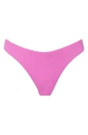 Roxy Sd Beach Classics High Cut Bikini Bottoms In Pink