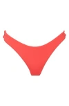Roxy Sd Beach Classics High Cut Bikini Bottoms In Hibiscus