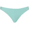 Roxy Sd Beach Classics Moderate Bikini Bottoms In Blue
