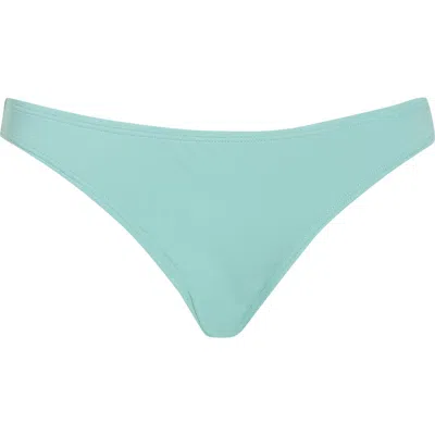 Roxy Sd Beach Classics Moderate Bikini Bottoms In Blue