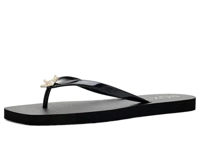 Roxy Sea Star Women's Sandals Black: 5 M, Rubber