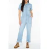 Roxy Servo Denim Jumpsuit In Blue