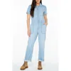 Roxy Servo Denim Jumpsuit In Paradise Blue