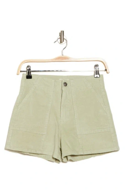 Roxy Sessions Shorts In Laurel Green