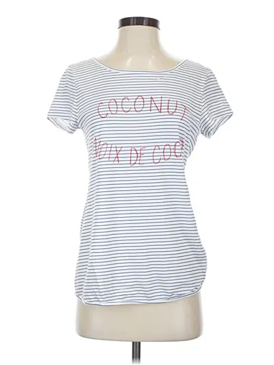 Pre-owned Roxy Short Sleeve T-shirt In Blue