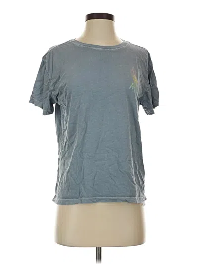 Pre-owned Roxy Short Sleeve T-shirt In Gray