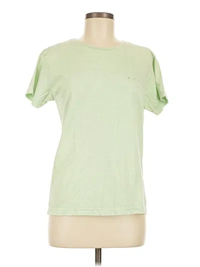 Pre-owned Roxy Short Sleeve T-shirt In Green
