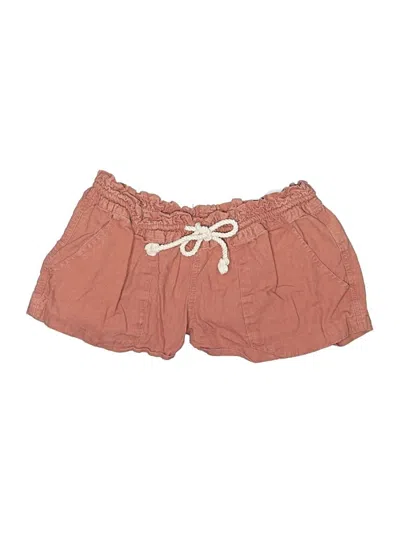 Pre-owned Roxy Shorts In Brown