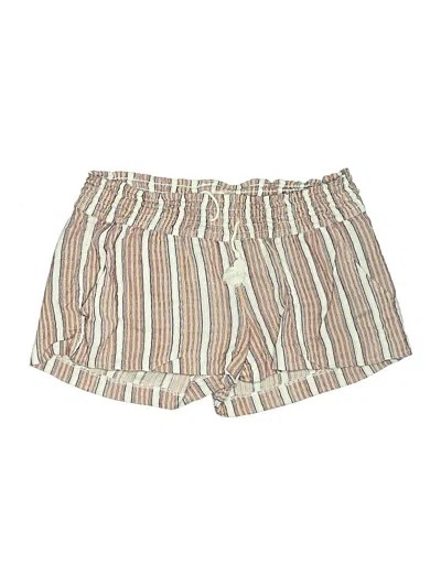Pre-owned Roxy Shorts In Brown