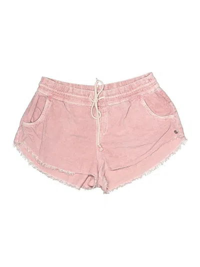 Pre-owned Roxy Shorts In Pink