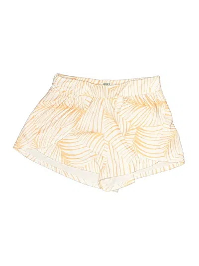 Pre-owned Roxy Shorts In Yellow