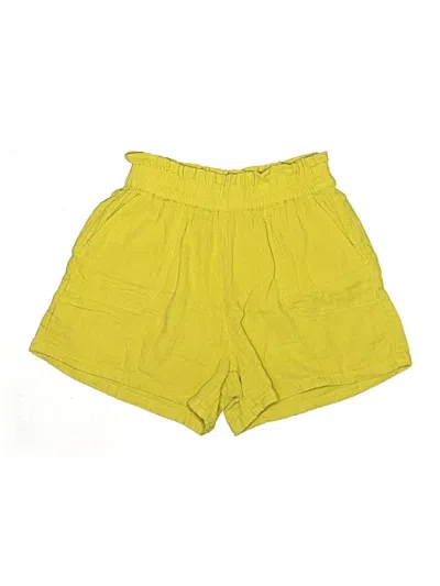 Pre-owned Roxy Shorts In Yellow