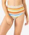 Roxy Shorty Cheeky Bikini Bottom In Multi