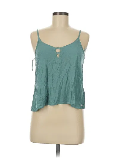 Pre-owned Roxy Sleeveless Blouse In Blue
