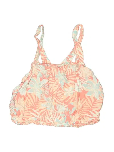 Pre-owned Roxy Kids' Sleeveless Blouse In Orange