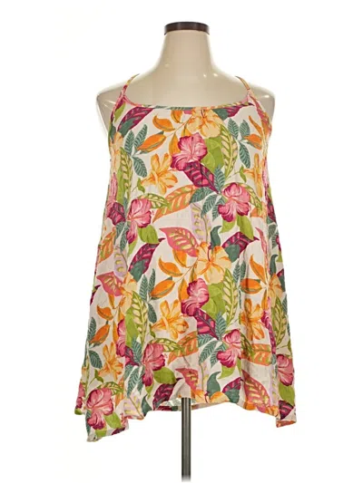 Pre-owned Roxy Sleeveless Blouse In Pink