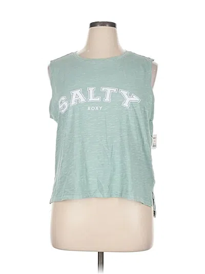 Roxy Sleeveless T-shirt In Green
