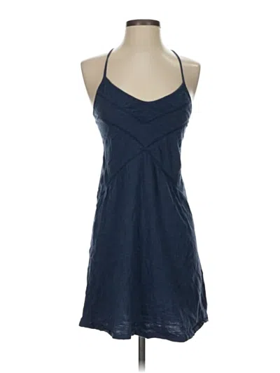 Pre-owned Roxy Sleeveless Top Blue Halter Neckline Tops