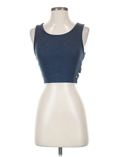Pre-owned Roxy Sleeveless Top Blue Square Neckline Tops
