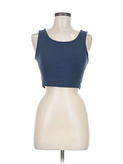Pre-owned Roxy Sleeveless Top Blue Sweetheart Neckline Tops