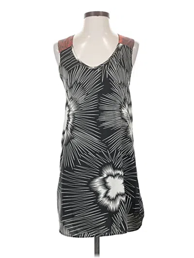 Pre-owned Roxy Sleeveless Top Gray Scoop Neck Tops