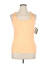 Roxy Sleeveless Top Orange Halter Neckline Tops In Orange