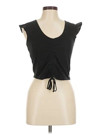 Pre-owned Roxy Sleeveless T-shirt In Black