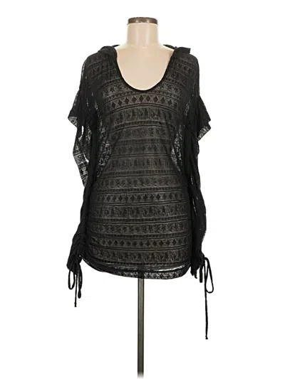 Pre-owned Roxy Sleeveless T-shirt In Black