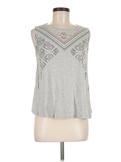 Pre-owned Roxy Sleeveless T-shirt In Gray