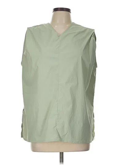 Pre-owned Roxy Sleeveless T-shirt In Green