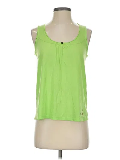 Pre-owned Roxy Sleeveless T-shirt In Green