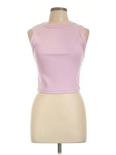 Pre-owned Roxy Sleeveless T-shirt In Pink