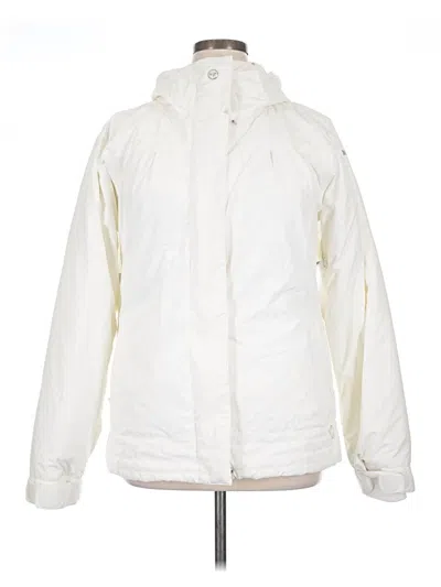 Pre-owned Roxy Snow Jacket In White