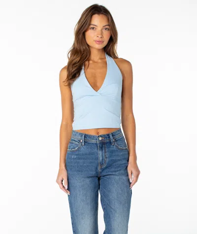 Roxy South Shore Halter Tank In Blue