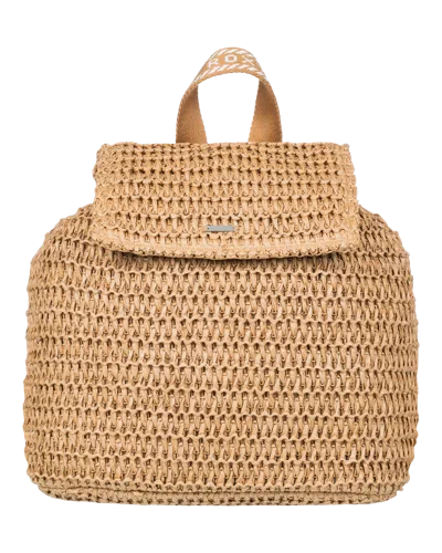 Roxy Spotless Sunnies Backpack In Brown