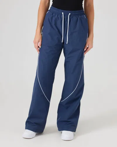 Roxy Stevie Parachute Pants In Blue